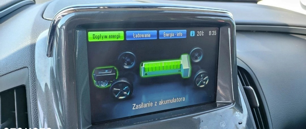 Opel Ampera cena 42999 przebieg: 258285, rok produkcji 2012 z Bukowno małe 781